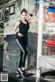 Beautiful Yoon Ae Ji poses glamor in gym fashion photos (56 photos) P13 No.4e48f3