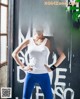 Beautiful Yoon Ae Ji poses glamor in gym fashion photos (56 photos) P11 No.f2d634