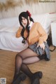 Coser@rioko凉凉子 Vol.060: 放课后的学姐 (50 photos) P17 No.bc3afd Image No. 25